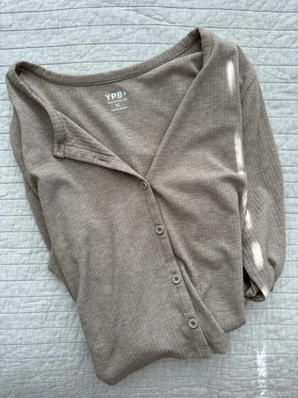 YPB Active Rib Cardigan - Picture 8 of 8